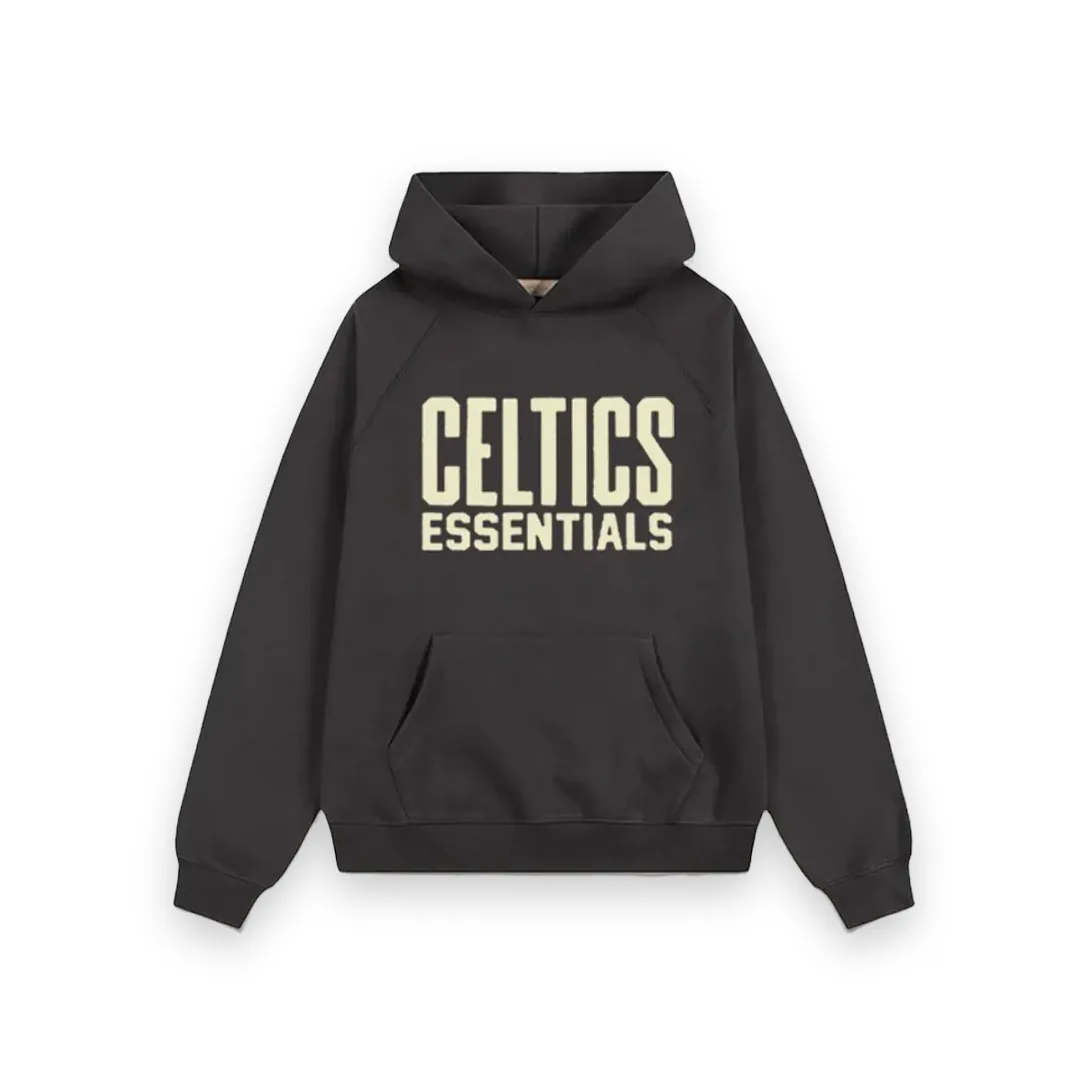 Celtics Essentials hoodie charcoal gray 1