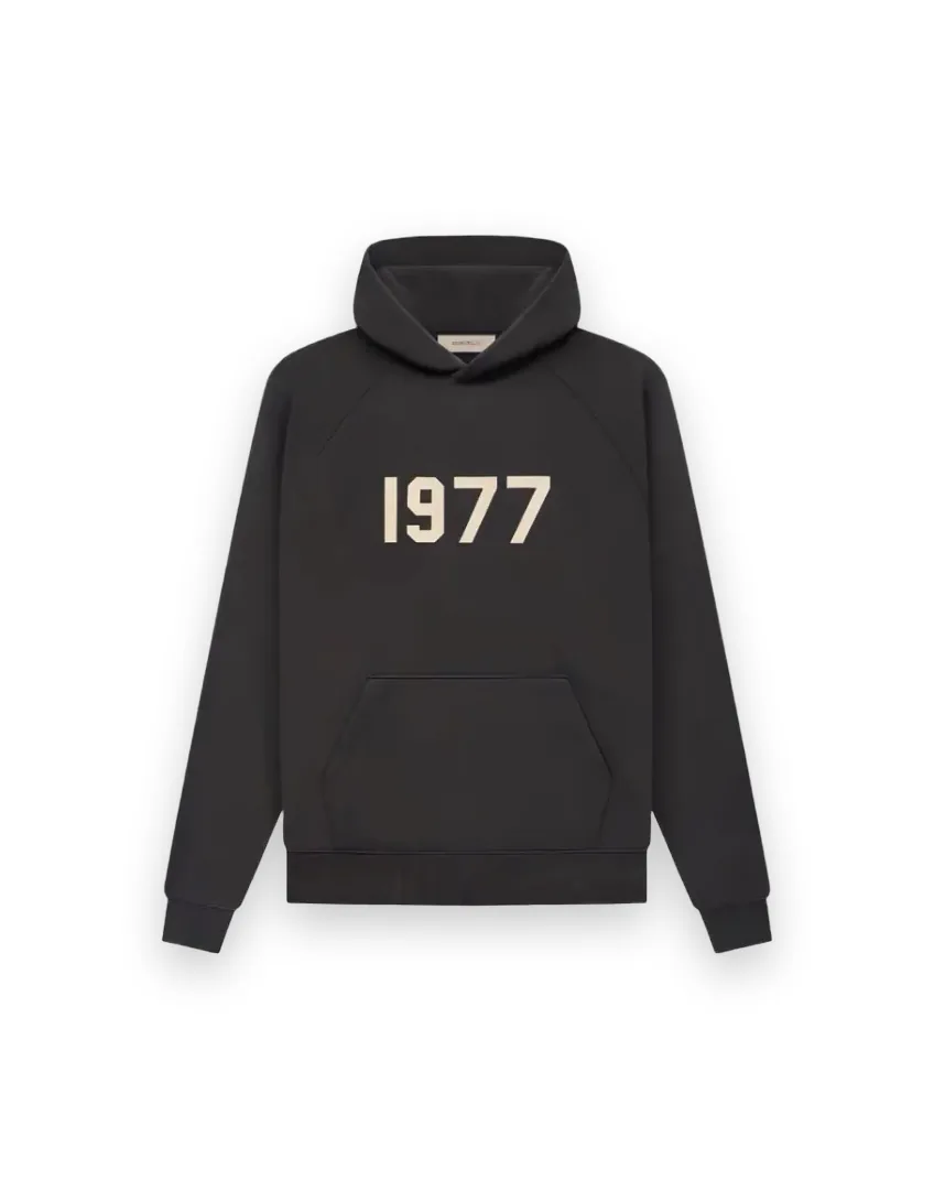 Essentials 1977 Black Hoodie 1