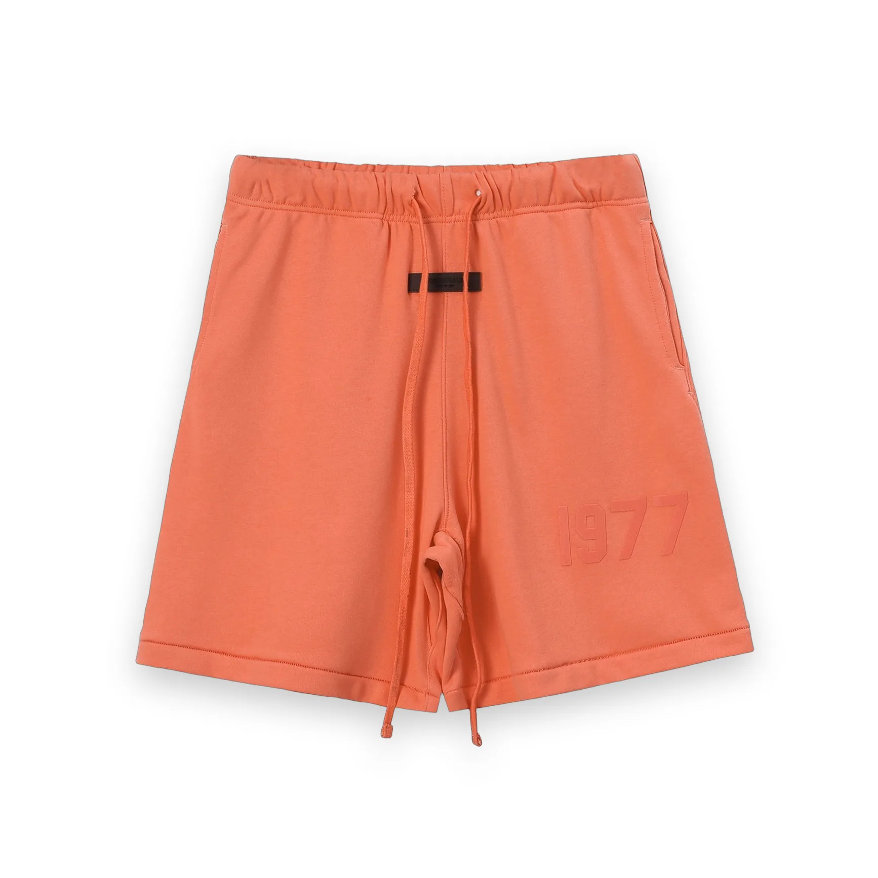Essentials 1977 Coral Red Shorts 1