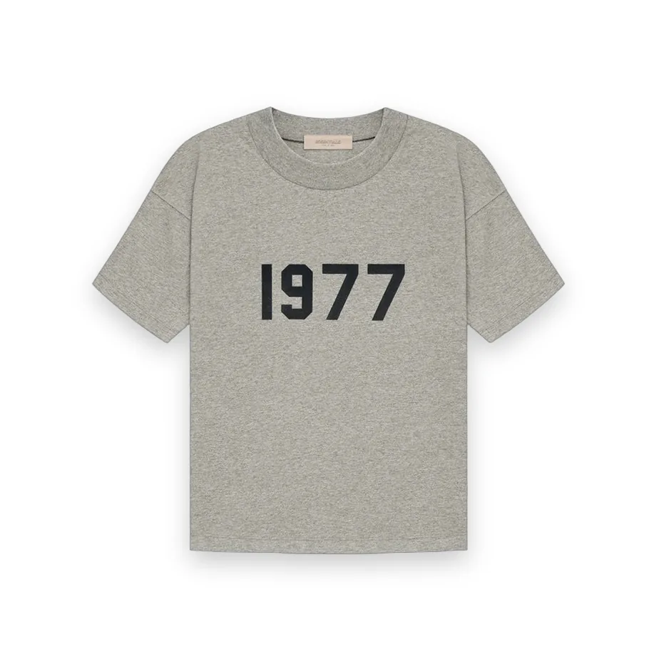 Essentials 1977 Dark Heather Gray Casual T-Shirt 1
