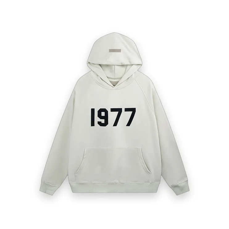 Essentials 1977 White Hoodie 1