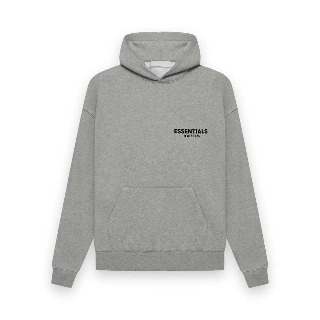 Essentials Fear Of God Deep Grey Hoodie 1