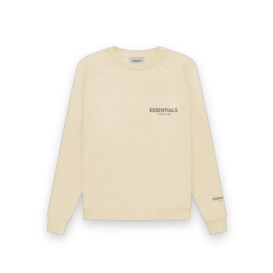 Essentials Fear Of God Eggshell Sweatshirt 1