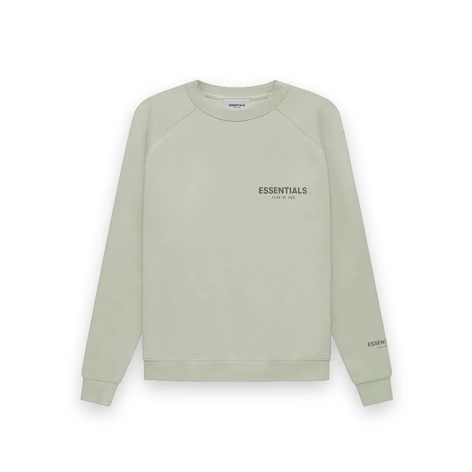 Essentials Fear Of God Fruit Green Sweatshirt 1