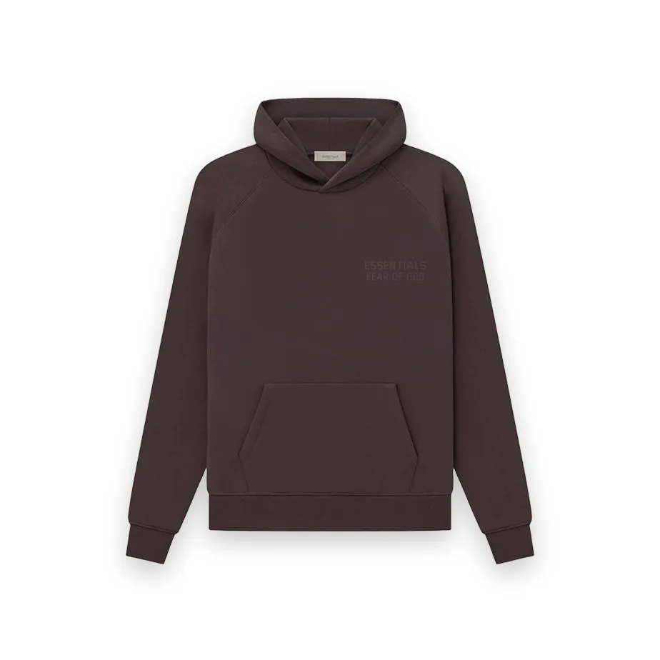 Essentials Fear Of God Plum Purple Signature Hoodie 1