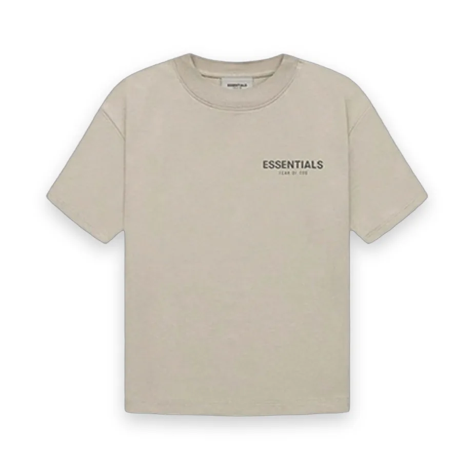 Essentials Fear Of God Reflective Camel color T-Shirt 1