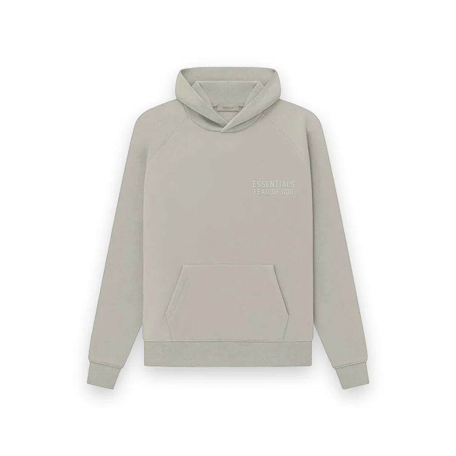 Essentials Fear Of God Seal Gray Signature Hoodie 1
