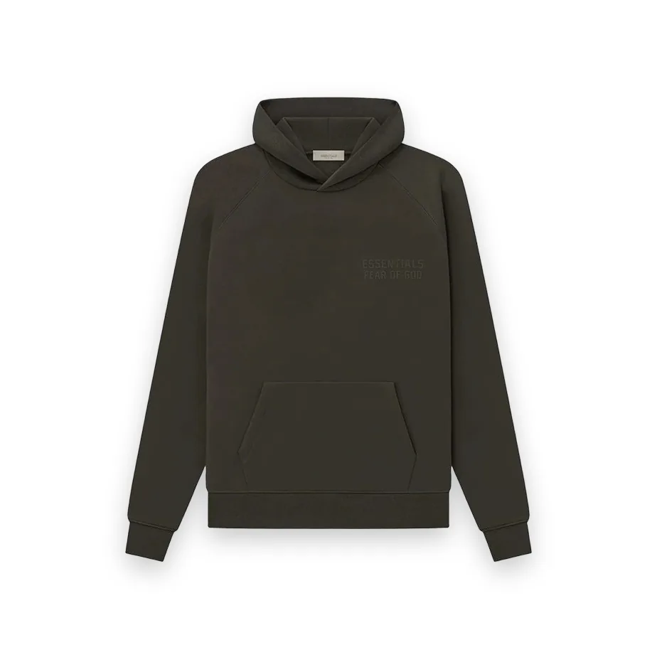 Essentials Fear Of God Small brown Signature Hoodie 1