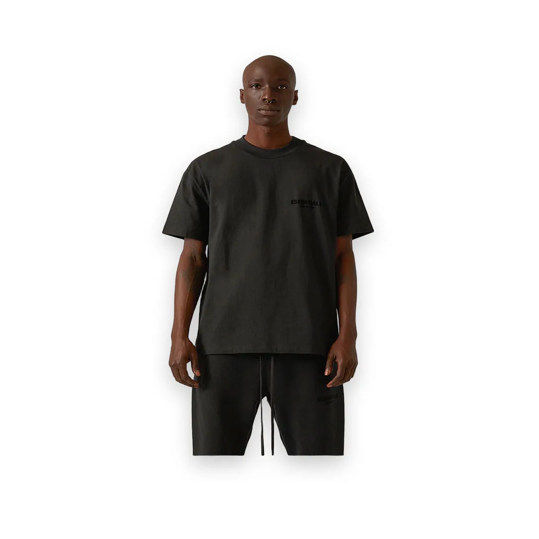 Essentials Fear Of God T Shirt Black 1