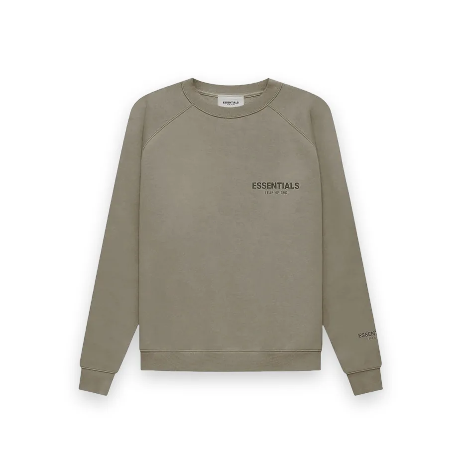 Essentials Fear Of God Taupe Sweatshirt 1