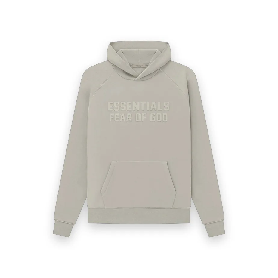 ESSENTIALS Flocked FOG Elephant White Hoodie 1