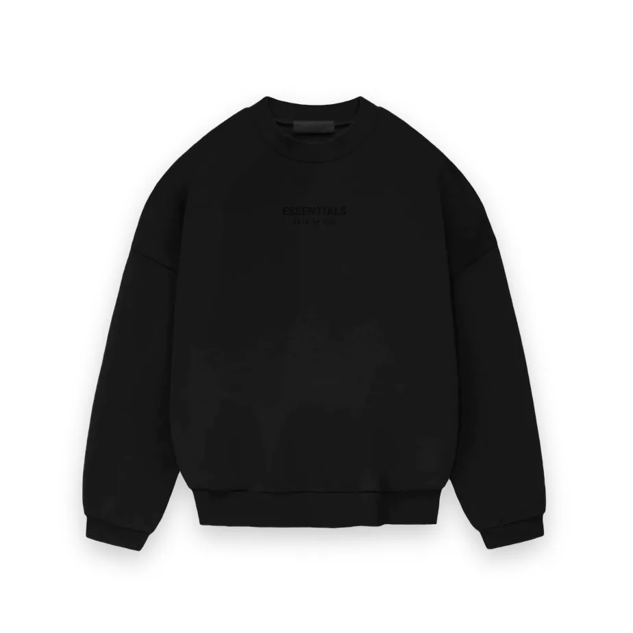 Essentials Xuanying Black Crewneck 1
