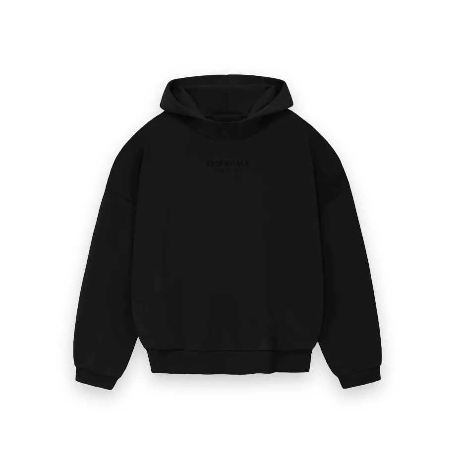 Essentials Xuanying Black Hoodie 1