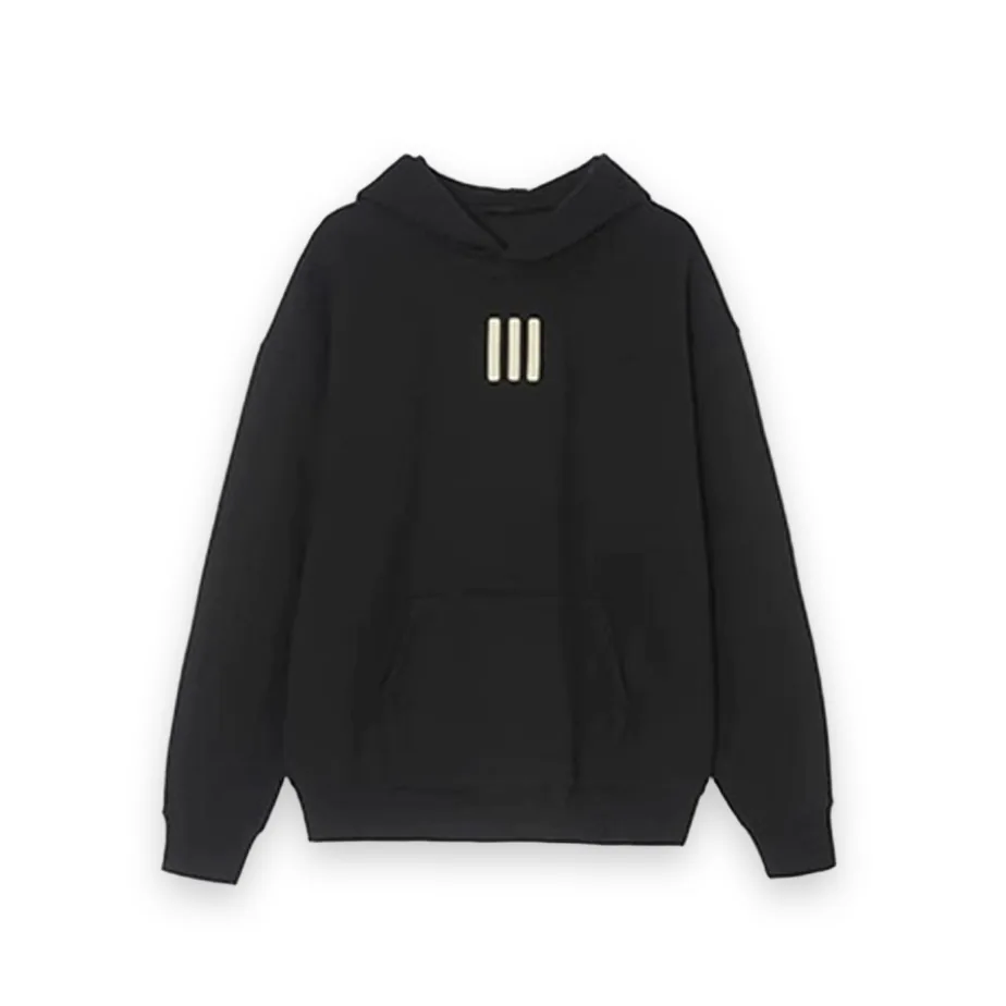 FEAR OF GOD ATHLETICS Cotton Black Hoodie 1