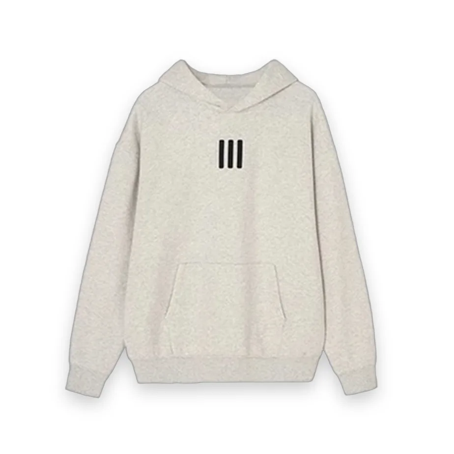 FEAR OF GOD ATHLETICS Cotton Light Gray Hoodie 1