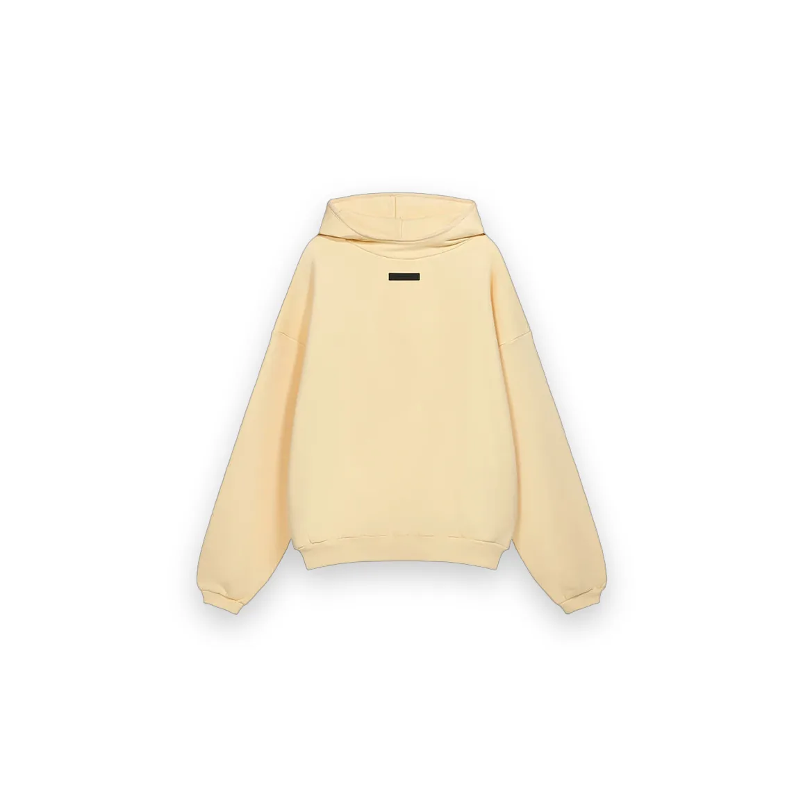 Fear Of God Essentials Beige Bonded Hoodie 1