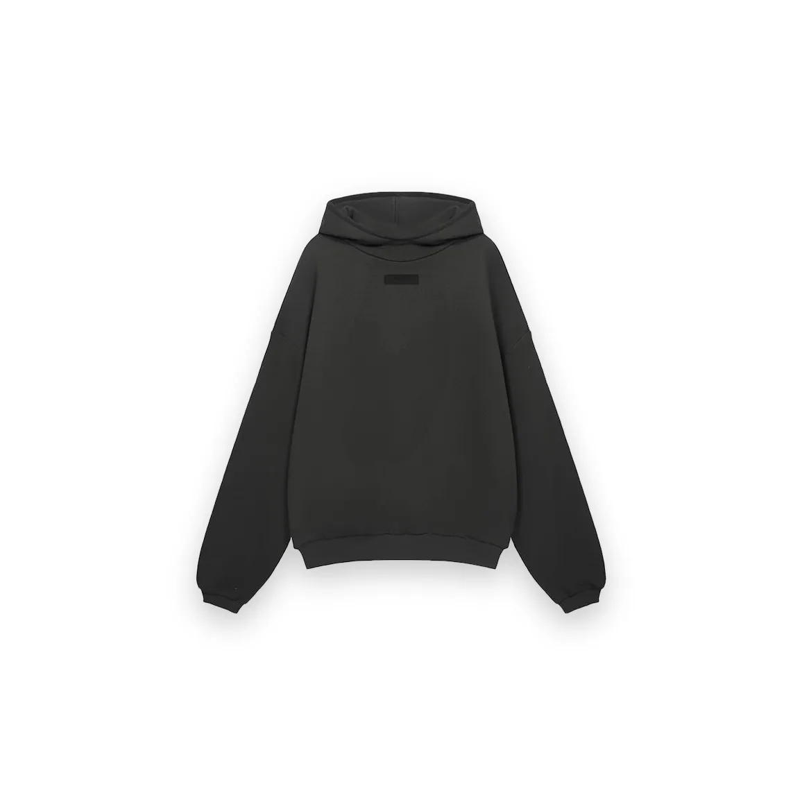 Fear Of God Essentials Black Bonded Hoodie 1