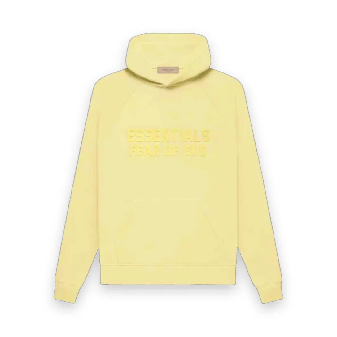 Fear of God Essentials Canary Hoodie 1