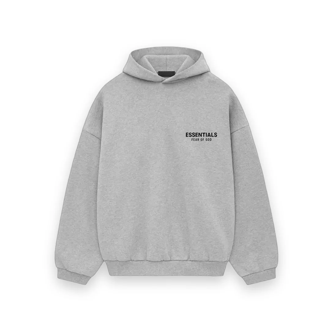 Fear of God Essentials Classic Hoodie Light Heather Gray 1