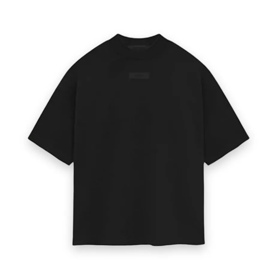 Fear Of God Essentials Ink Black Crewneck T-Shirt 1