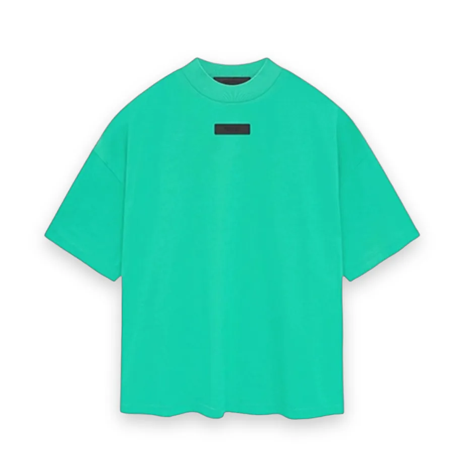 Fear Of God Essentials Thin green Crewneck T-Shirt 1