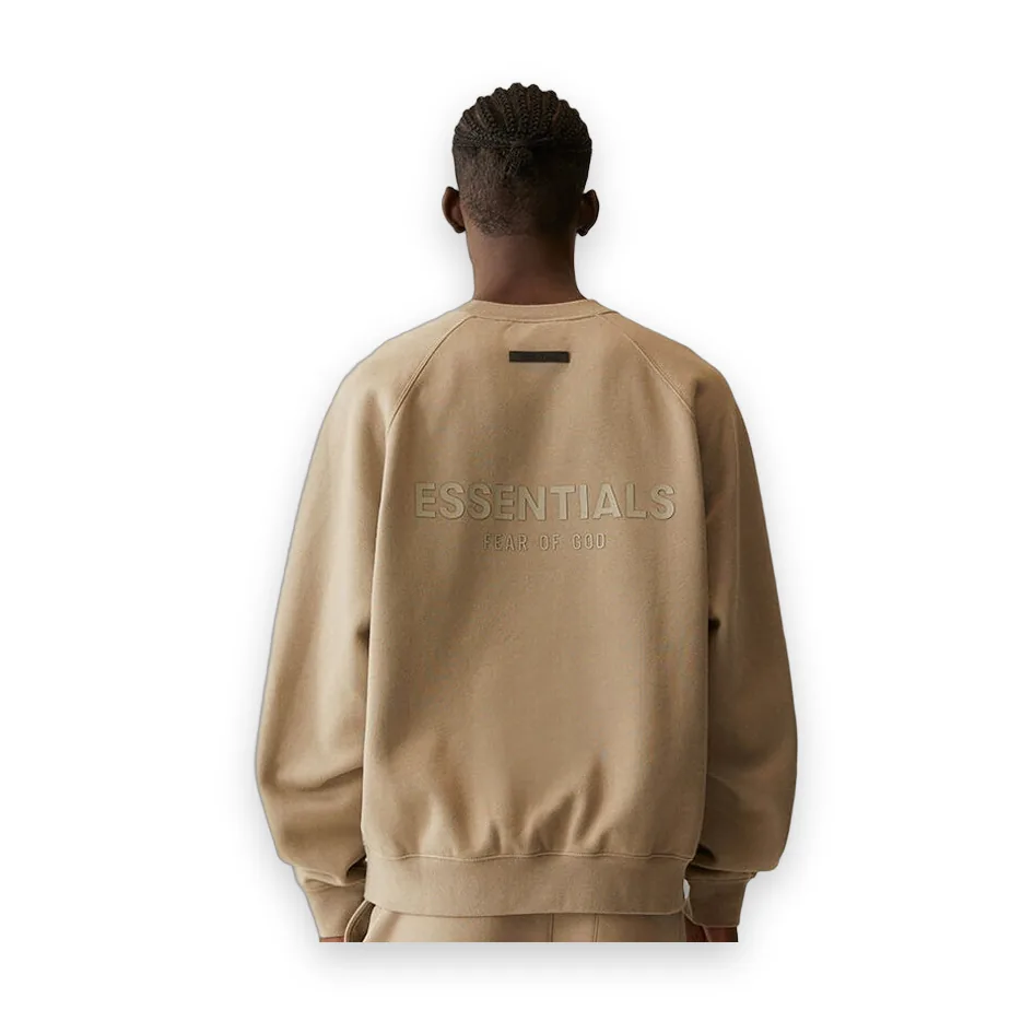 FOG ESSENTIALS Crew Neck Moss Sweatshirt 1