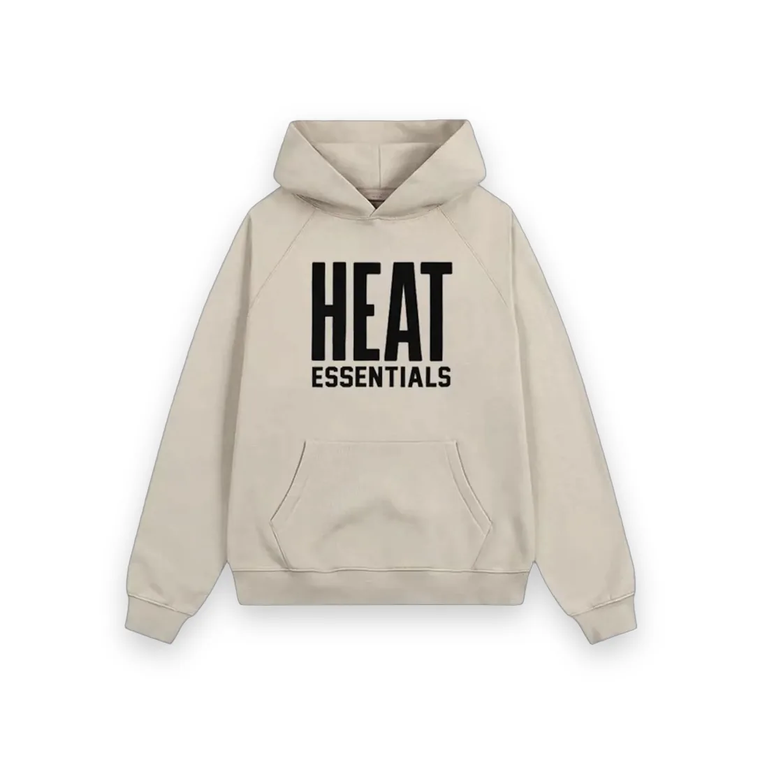 Heat Essentials hoodie cream or light 1